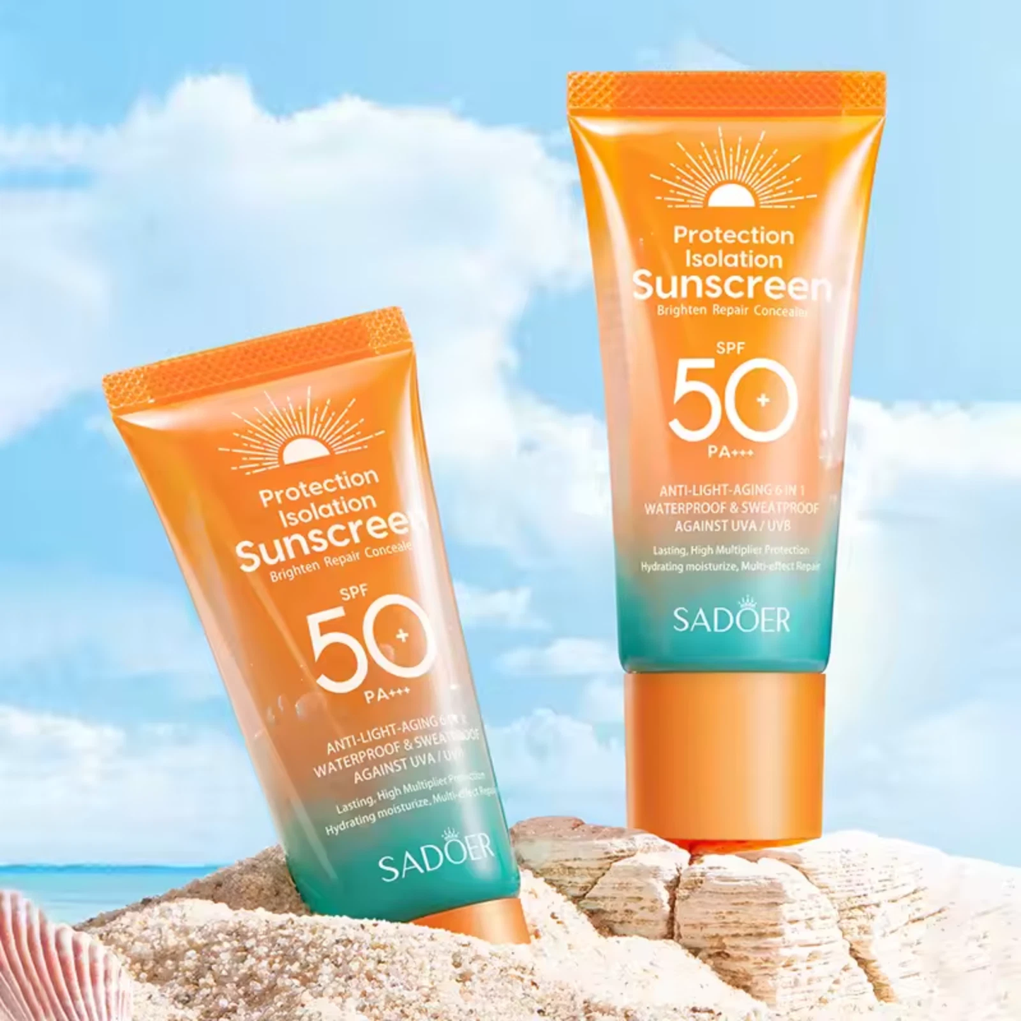 SPF 50 Face Sunscreen – Oil Control Daily Sun Cream – 50g