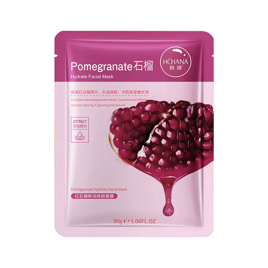 Moisturising Face Mask - Pomegranate