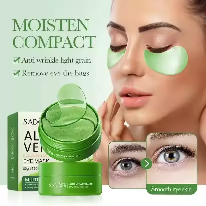 Under-Eye Pads – Aloe Vera Collagen – 60 pcs