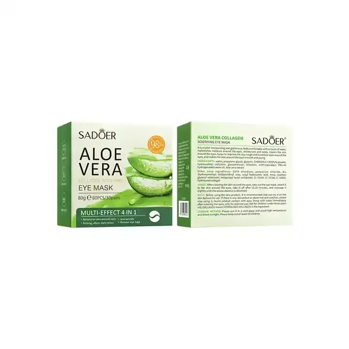 Under-Eye Pads – Aloe Vera Collagen – 60 pcs