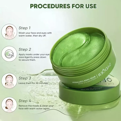 Under-Eye Pads Aloe Vera Collagen - 60 pcs