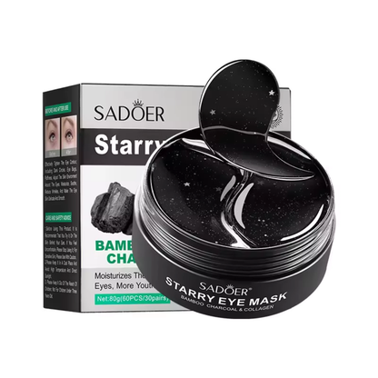 Under-Eye Pads Bamboo Charcoal Collagen - 60 pcs