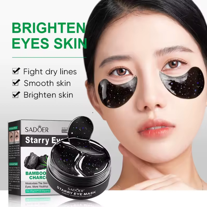 Under-Eye Pads Bamboo Charcoal Collagen - 60 pcs