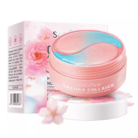 Under-Eye Pads – Cherry Blossom Collagen – 60 pcs