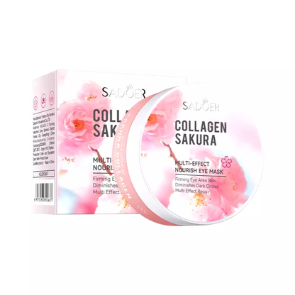 Under-Eye Pads Cherry Blossom Collagen - 60 pcs