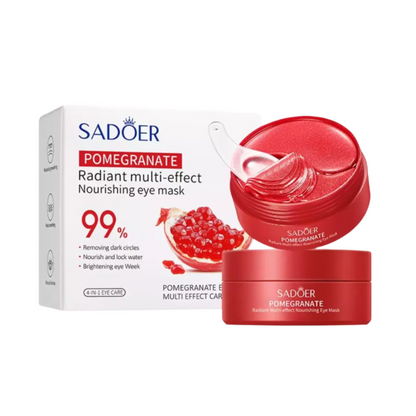 Under-Eye Pads Pomegranate Collagen - 60 pcs