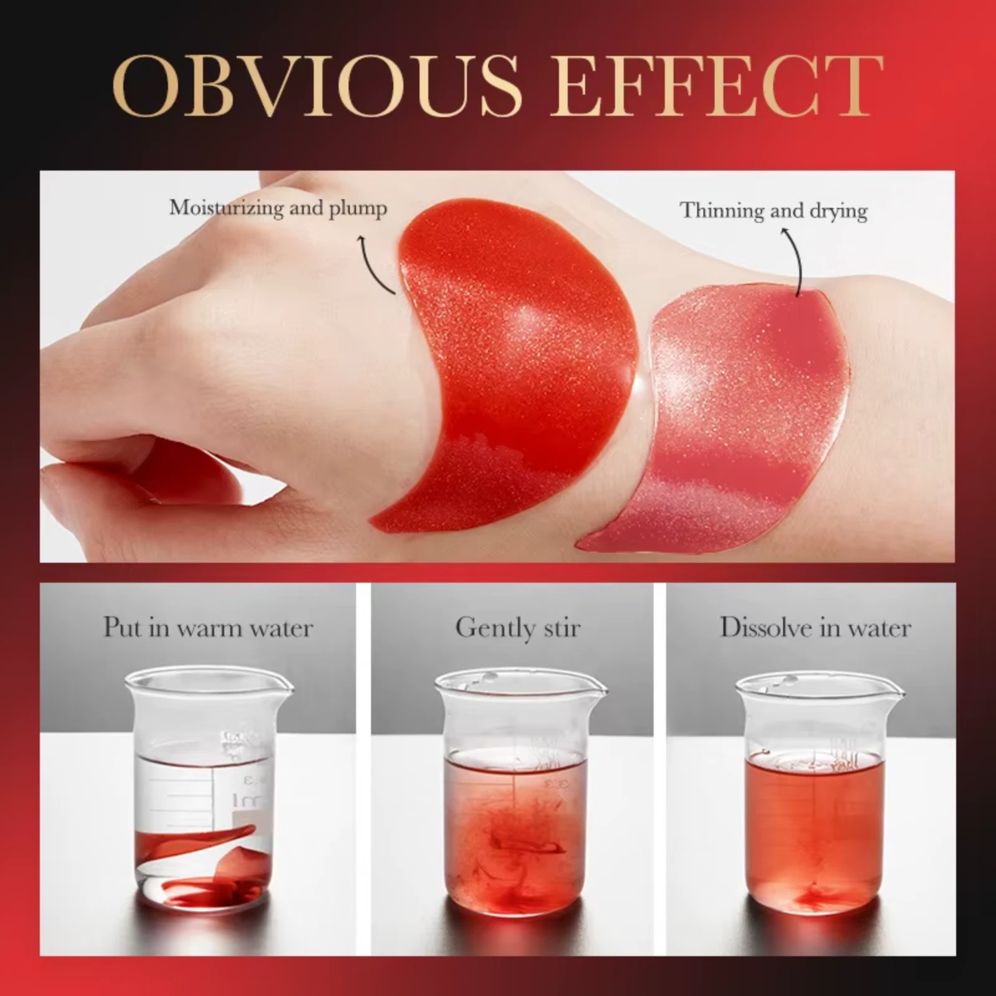 Under-Eye Pads Pomegranate Collagen - 60 pcs