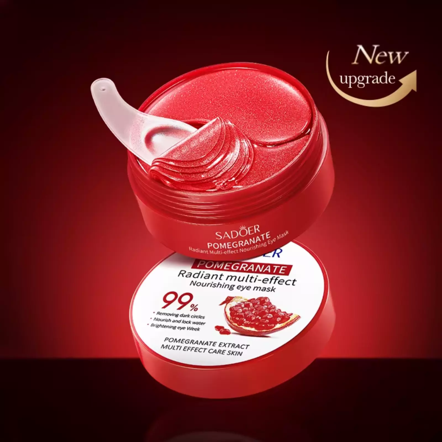 Under-Eye Pads Pomegranate Collagen - 60 pcs