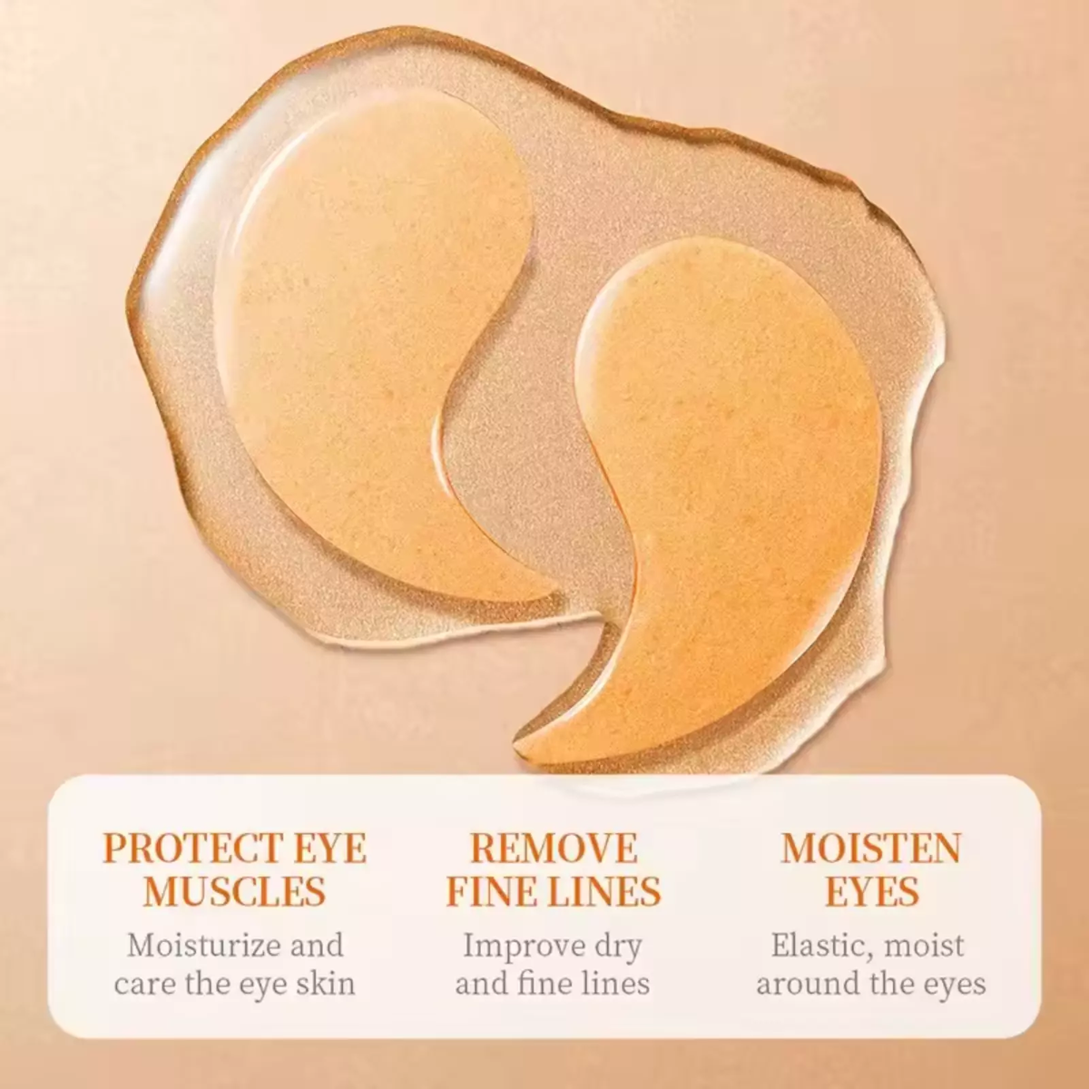 Vitamin C & Collagen - Hydrogel Under Eye Patches - 60pcs